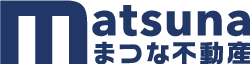 まつな不動産のロゴ